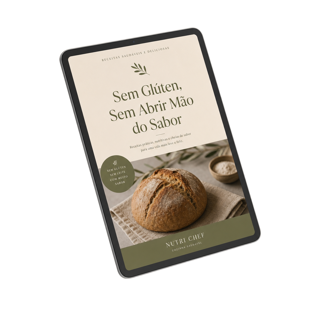 Capa do ebook Sem Glúten Sem Abrir Mão do Sabor